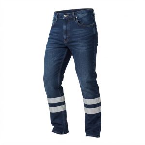 Pantalón Jean Crudo con Doble Cinta