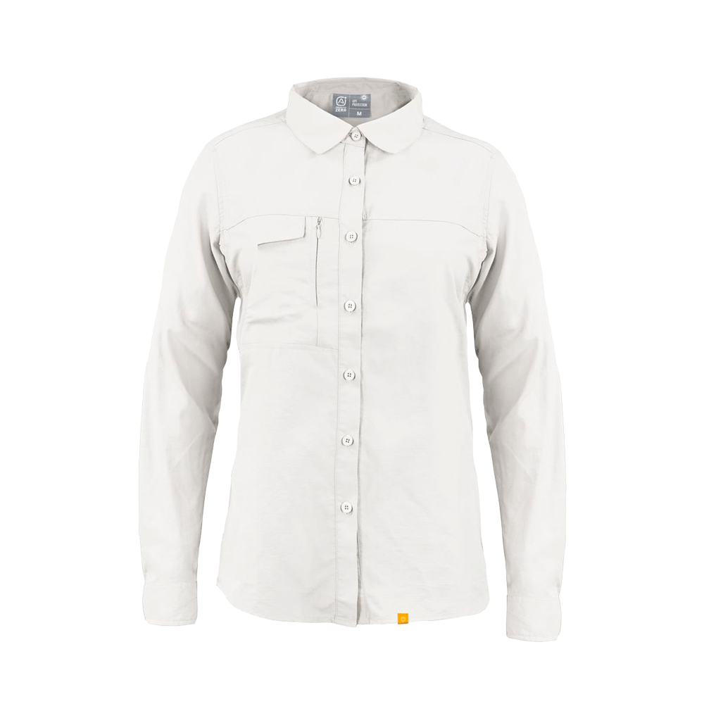 Blusa Lightwind W2300 Ripstop Blanco Invierno UV