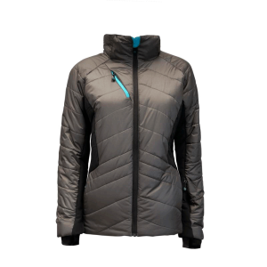 Parka Térmica Absolute Zero Thinsulate Mujer Gris/Negro Z-9100