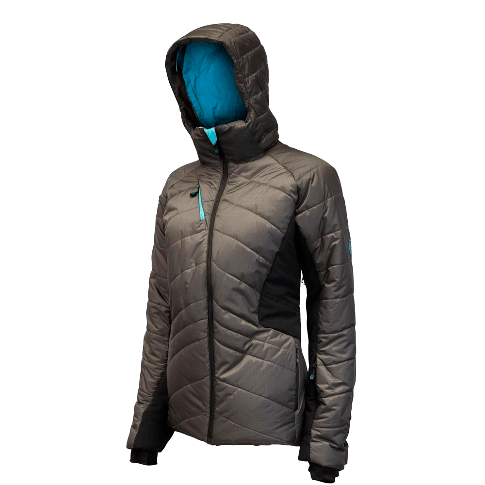 Parka Térmica Absolute Zero Thinsulate Mujer Gris/Negro Z-9100 - Imagen 2