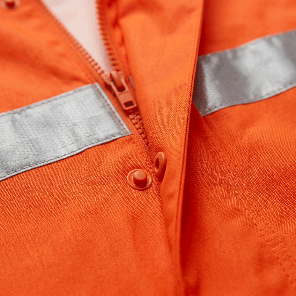Traje de Lluvia ACTIVEX Naranja con Cinta Reflectante - Imagen 3
